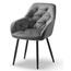 Scaun de sufragerie BUTTON LOUNGE, gri
