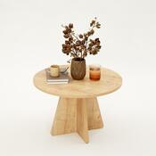 Konferenčna mizica Mushroom Sapphire Oak