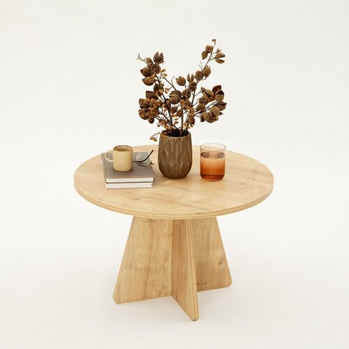Konferenčna mizica Mushroom Sapphire Oak
