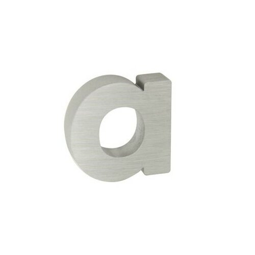 Алюмінієва літера для будинку a, 3D шліфованаповерхня