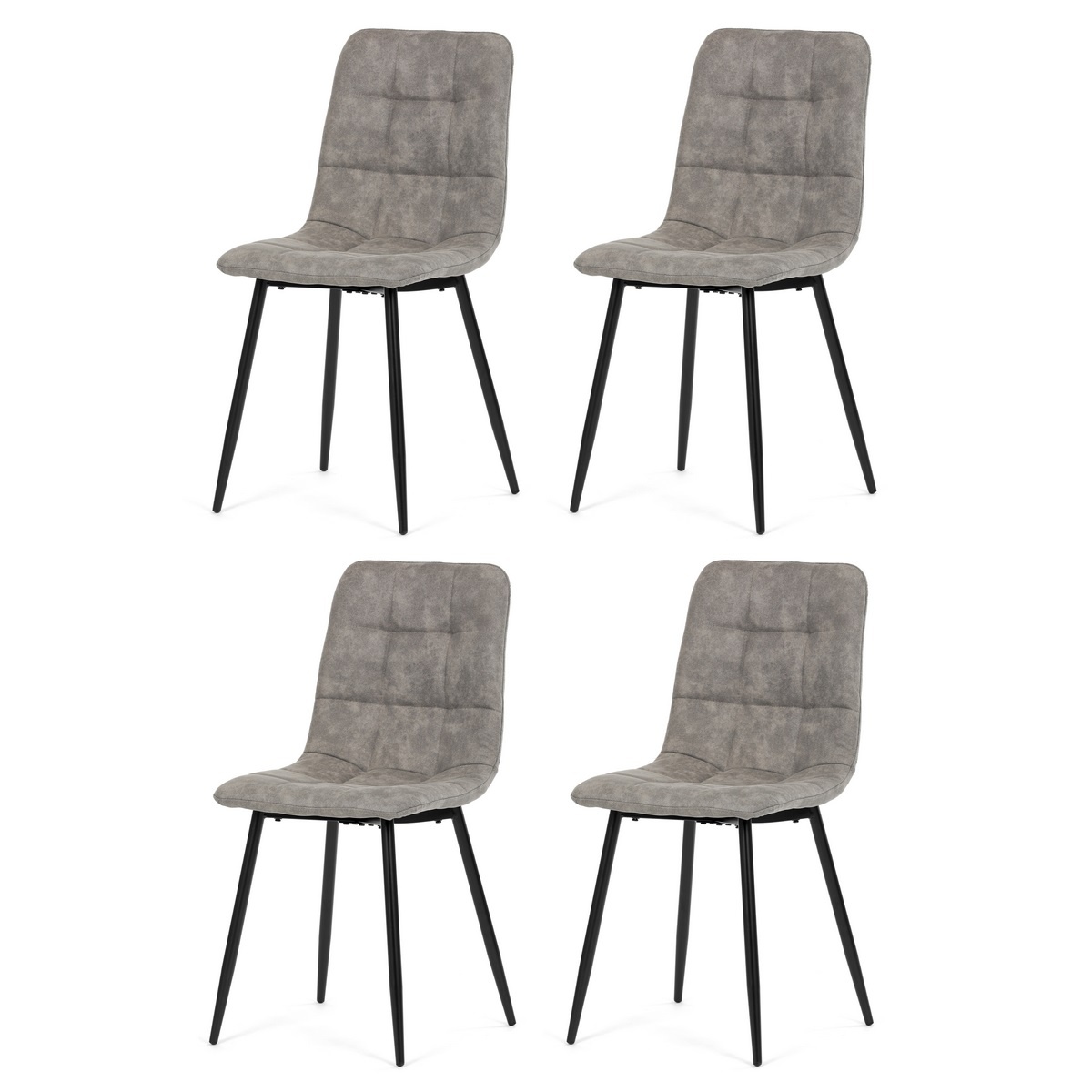 Sada jídelních židlí Vintage CT-281 GREY3, 4 ks