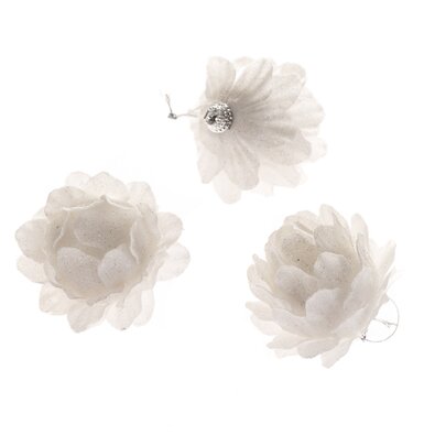 Zestaw zawieszek dekoracyjnych Fiore 8 cm, 3 szt.