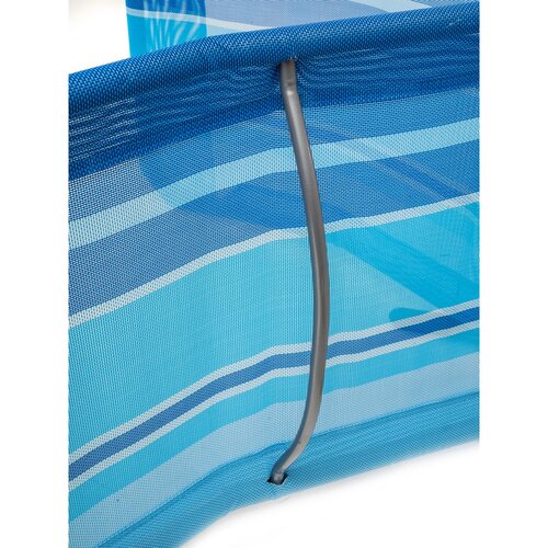 Happy Green Leżak plażowy niebieski, 142 x 60 x 96cm