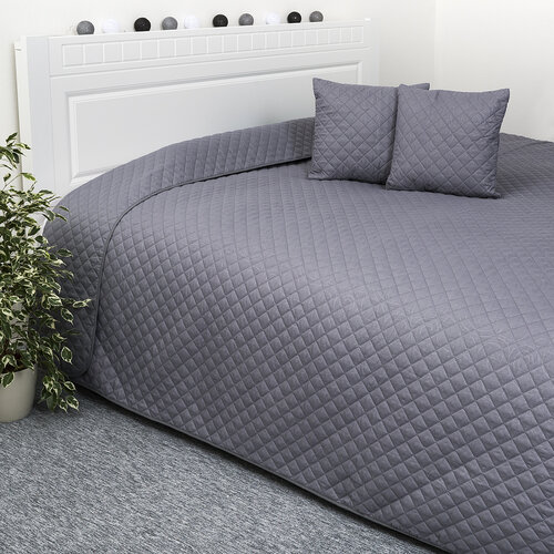 Cuvertură de pat 4Home Orient gri, 220 x 240cm, 2x 40 x 40 cm
