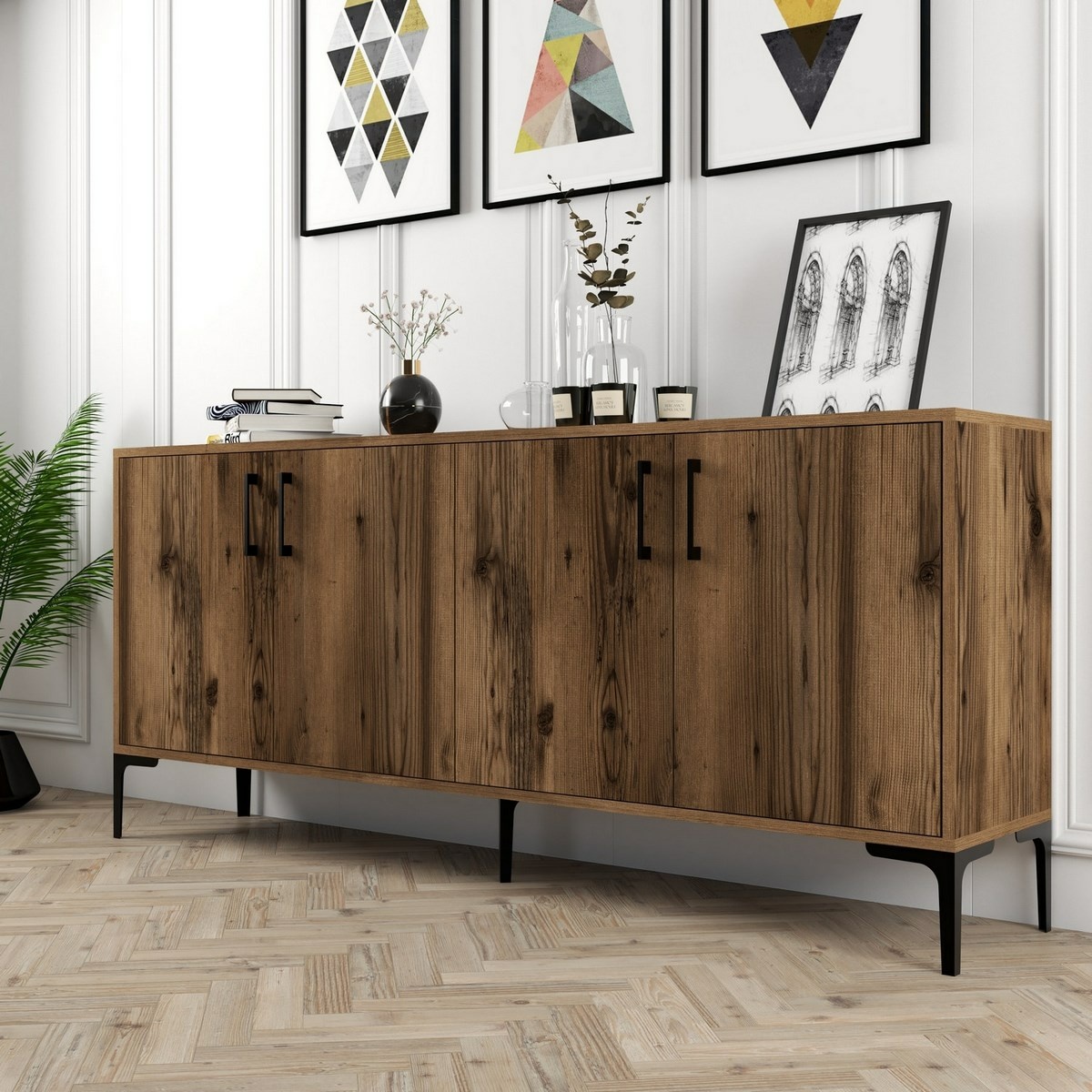 Skrinka Kiev Walnut