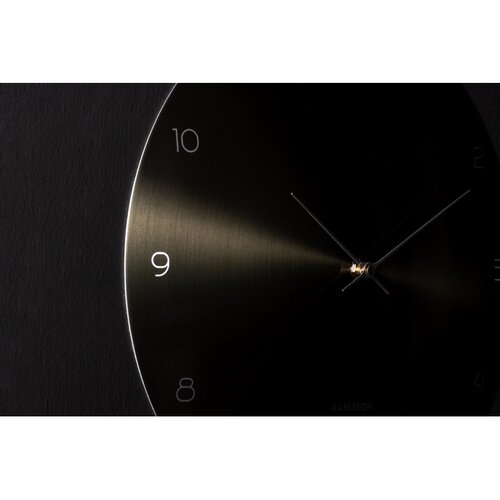Karlsson 5888GM designové nástěnné hodiny, 40 cm