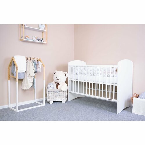 New Baby Łóżeczko dziecięce Leo, biały