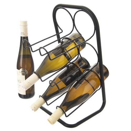 Orion Stojalo za vino iz ogljikovega jekla RADKA,6 mest
