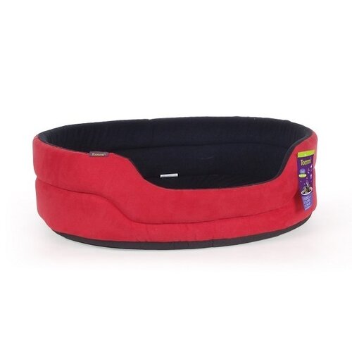 Tommi Hunde- und Katzenbett Duo No.4 Rot, 61 x 51 x 18 cm