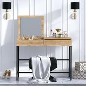 Schminktisch Linda Black and Oak