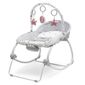 Baby Mix Scaun balansoar multifuncțional pentrucopii Stars roz, 80 x 40 x 70 cm