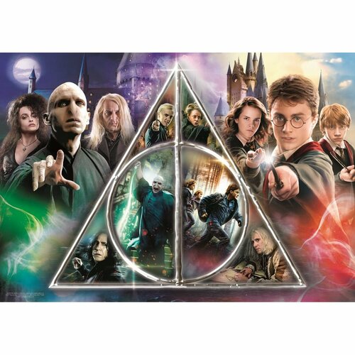 Puzzle Trefl Harry Potter Talismanele morții, 1000 bucăți