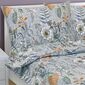 Bellatex Крепова постільна білизна Листя фіолетовий , 140 x 200 см, 70 x 90 см