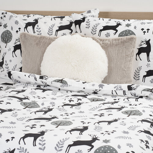 Lenjerie de pat din flanel 4Home Autumn Forest, 140 x 200 cm, 70 x 90 cm