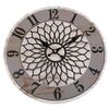 Zegar ścienny Mandala 34 cm, szary