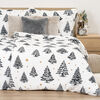 4Home Bettwäsche Mikroflanell Frosted Trees,
