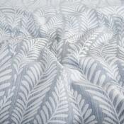 Jacquard-Bettwäsche Hawai blau, 140 x 200 cm, 70 x 90 cm