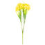 Buchet de narcise artificiale cu 15 flori,  galben, 32 cm