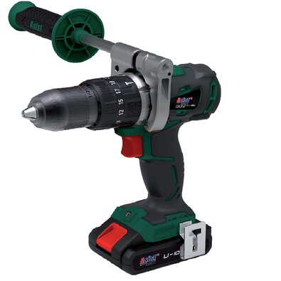 Asist AE2V20B-202-BMC-2 акумуляторний дриль збезвугільним двигуном, 20 В Li-Ion