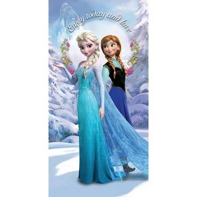 Ręcznik Lodowe królestwo Frozen 2, 75 x 150 cm
