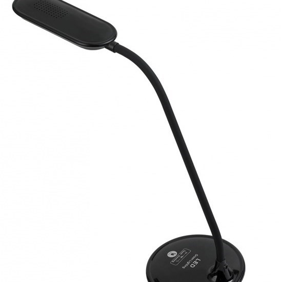 Solight LED stolní lampička dotyková černá, 5W