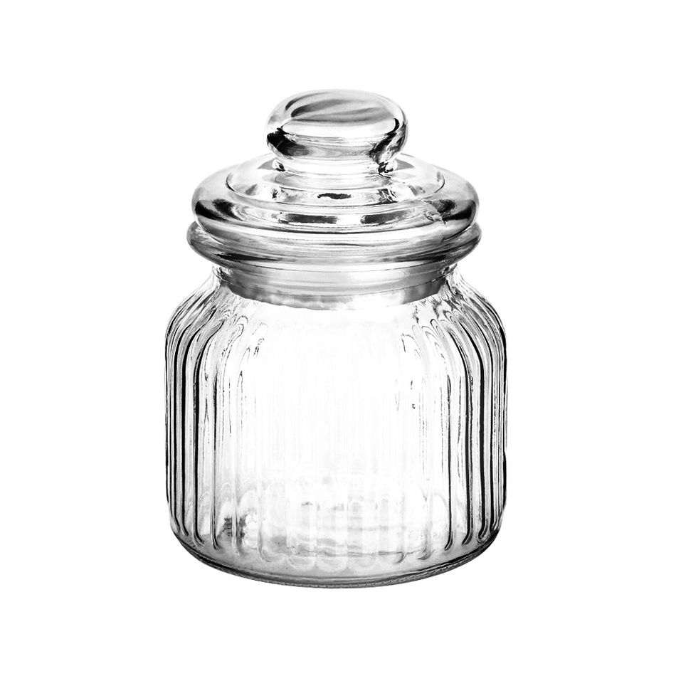 Altom Sklenená dóza na potraviny s viečkom, 650 ml