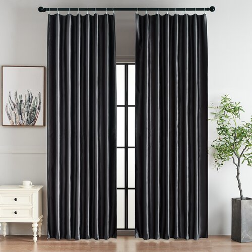 4Home Zasłona zaciemniająca na krążkach Cairo szary, 150 x 250 cm