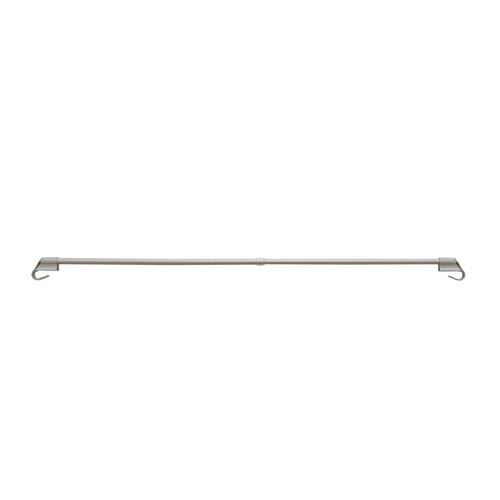 Vitrážní tyčka vzpěrná stříbrná, 45 - 75 cm