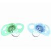 Set de suzete Twistshake din 2 piese 0-6 m,albastru și verde