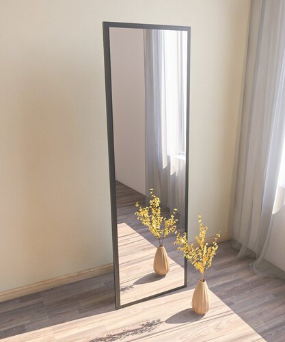 Spiegel Tessa Black 50 x 160 cm