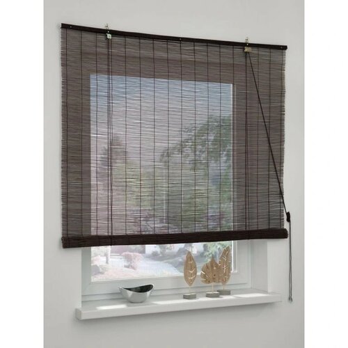 Bambusz roló csokoládé, 90 x 220 cm termék 2. képe