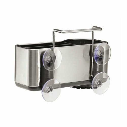 Simplehuman Suport pentru burete și perie, inox