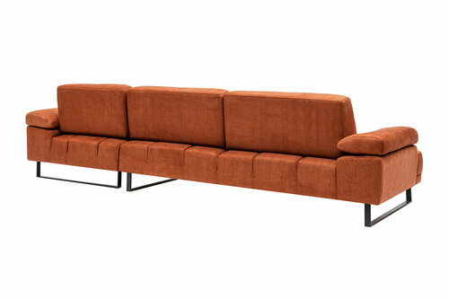 Ecksofa Mustang Small Right Orange