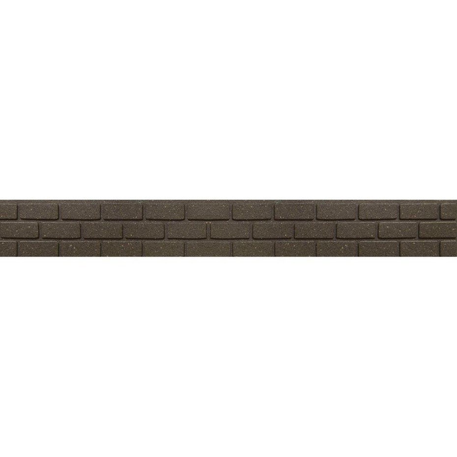 Benco Záhradný gumový obrubník Brick Stones, 15 cm