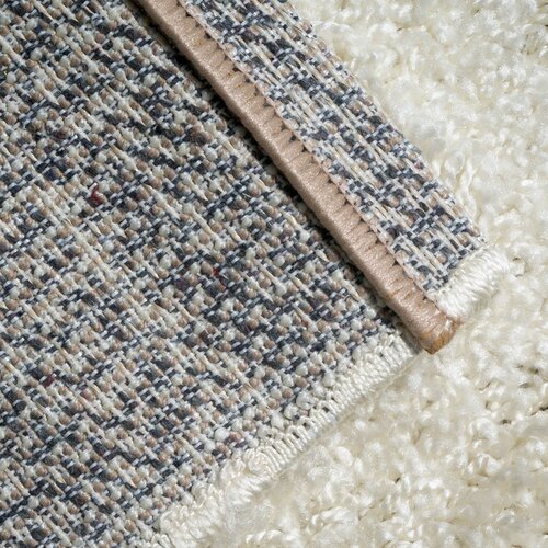 Efor Shaggy 2137 cream darabszőnyeg, 80 x 150 cm