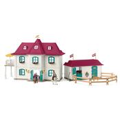 Schleich 42706 Casă la țară și grajd lângă lac
