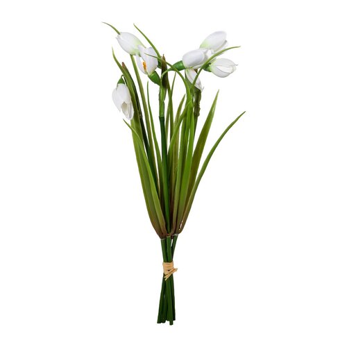 Umělá květina svazek Sněženek, 30 cm