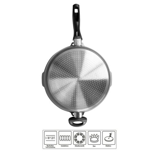 Stoneline Panvica s pokrievkou Future, 28 cm