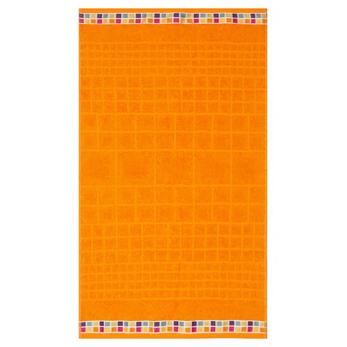 Ručník Mozaik oranžová, 50 x 90 cm