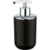 Dozator săpun Wenko Brasil, 320 ml, negru