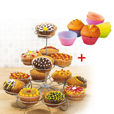 Stojak na muffinki + prezent za darmo