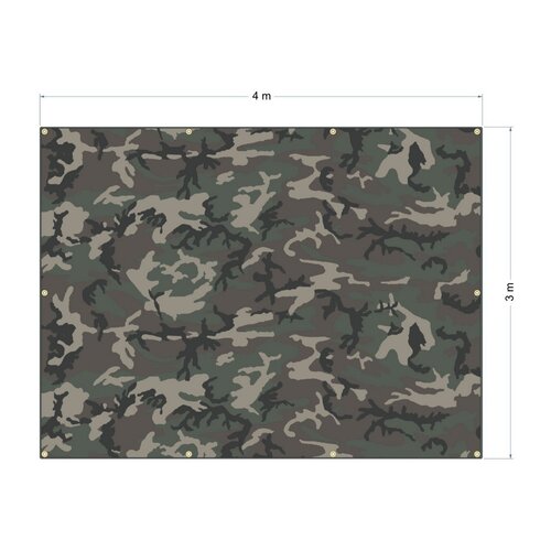 Cattara Vodoodporna ponjava, 3 x 4 m