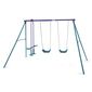 Plum Set de trei leagăne cu construcție metalică ,268 x 178 x 183 cm