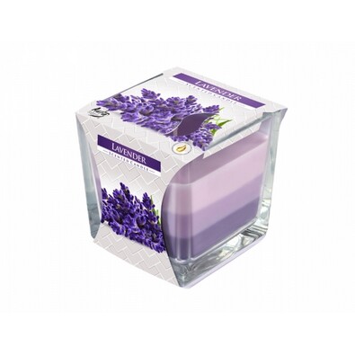 Sveča v steklenem kozarcu Duha Lavanda, 170 g
