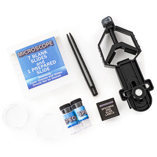 Set de microscop pentru copii Science Microscope Set, 23 x 29 x 11 cm