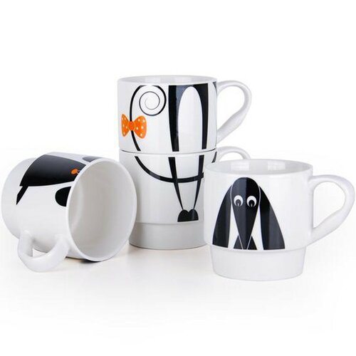 Toro 4dílná sada hrnků Pes, 320 ml