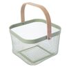 Orion Kosz druciany Greenish, 27 x 24,5 x 16,5 cm