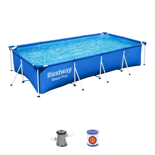 Bestway Nadzemní bazén Steel Pro, 401 x 211 x 81 cm
