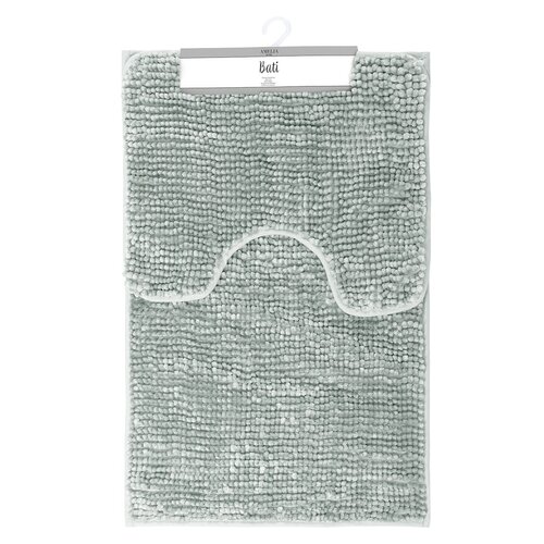 Restilo Bati fürdőszobai kilépő szett, szürke, 2 db, 50 x 80 cm, 40 x 50 cm