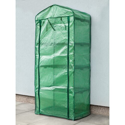 Happy Green Теплиця з полицями, 69 × 50 × 160 см